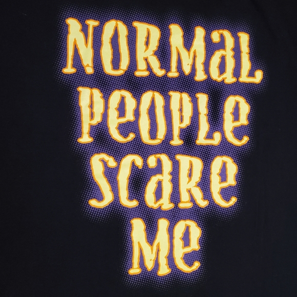 Normal people scare me t-shirt - Picture 1 of 7